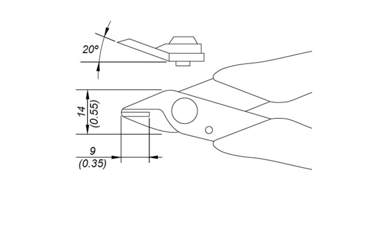 SHR140 Shear Side Cut Ø 1 Ext. Life