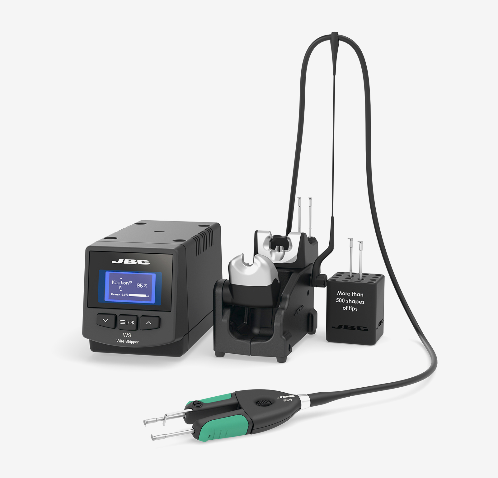 WSS High-Temperature Precision Wire Stripper Station