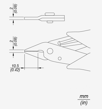 JBC Pliers for electronics