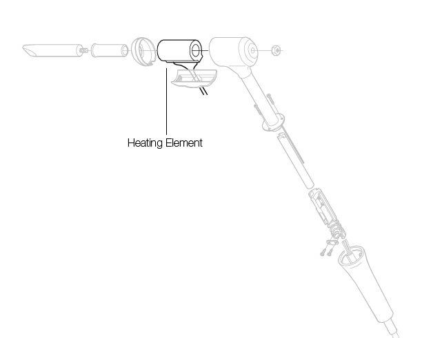 0182830 - Heating element for 150S soldering iron