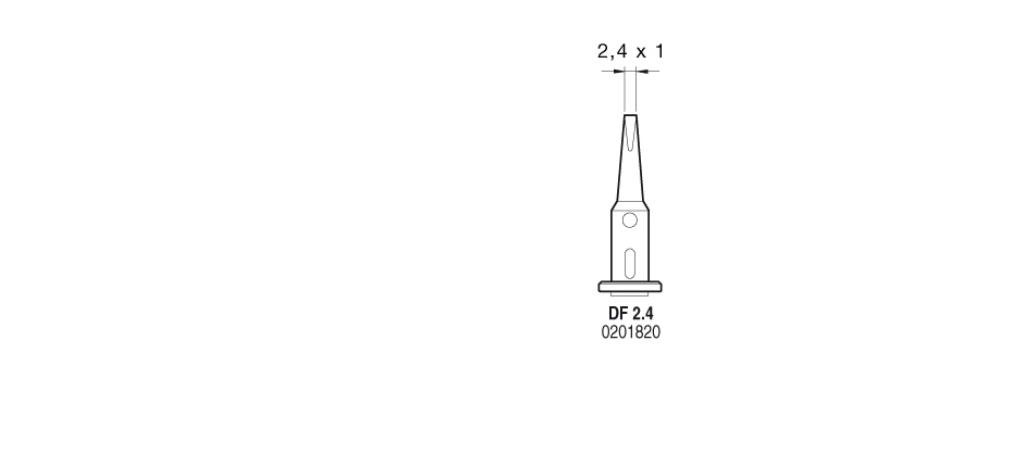 0201820 - DF 2.4 Tip