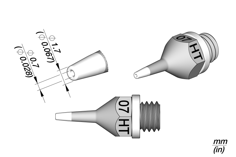 0320705 - 07 HT - High thermal Performance Tip