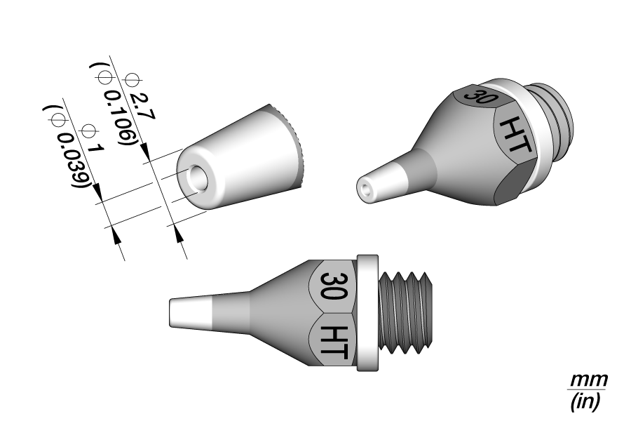 0321100 - 30 HT - High thermal Performance Tip