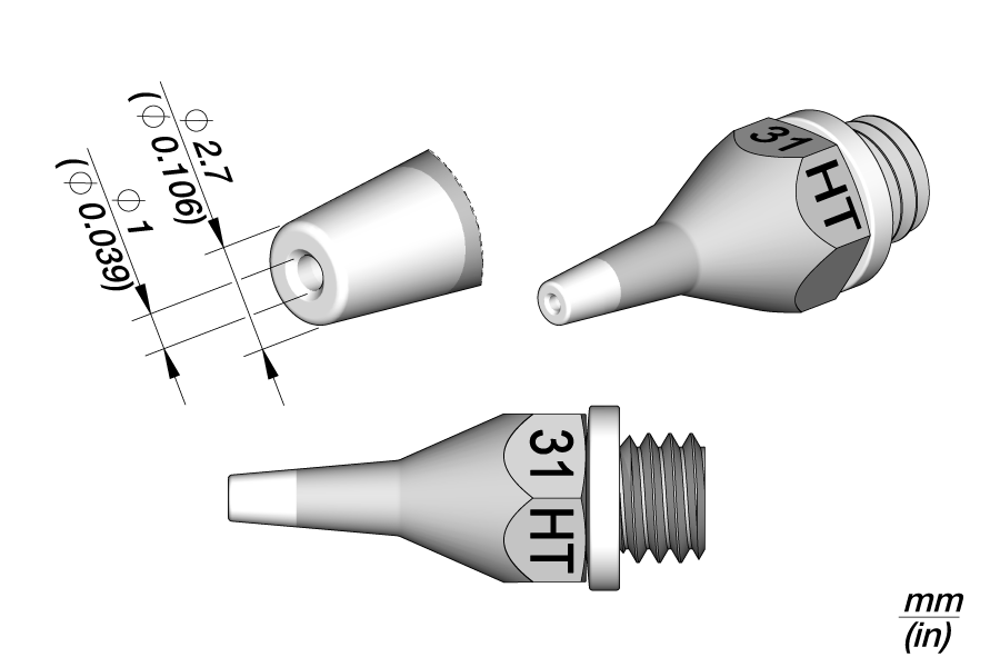 0321200 - 31 HT - High thermal Performance Tip