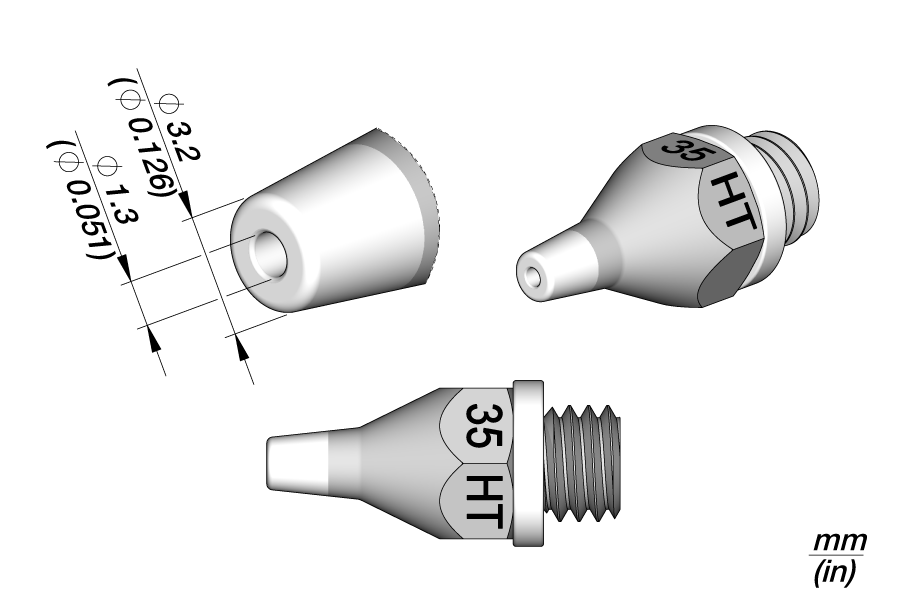 0321500 - 35 HT - High thermal Performance Tip