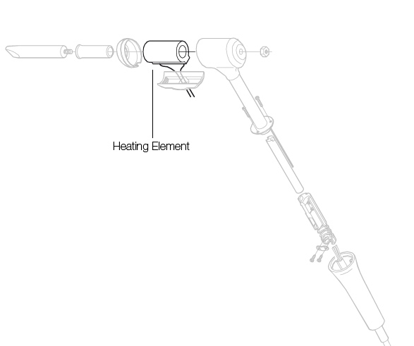 0352830 - Heating element for 325S soldering iron