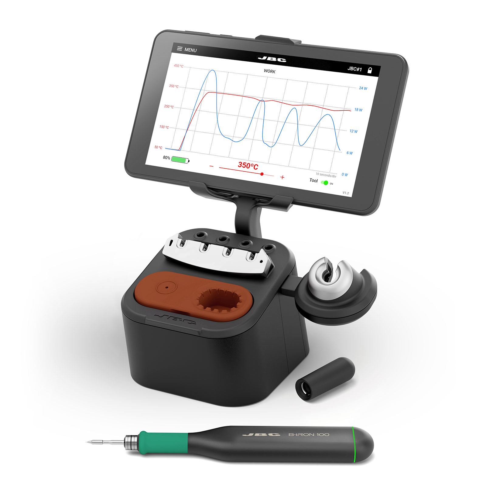 BIRON100 - Light Battery-Powered Soldering Station