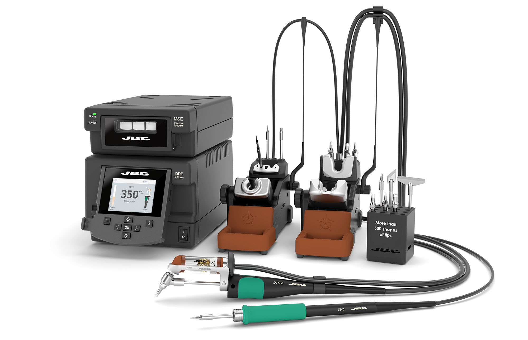 DDSD-2QA - 2-Tool Rework Station with DT530