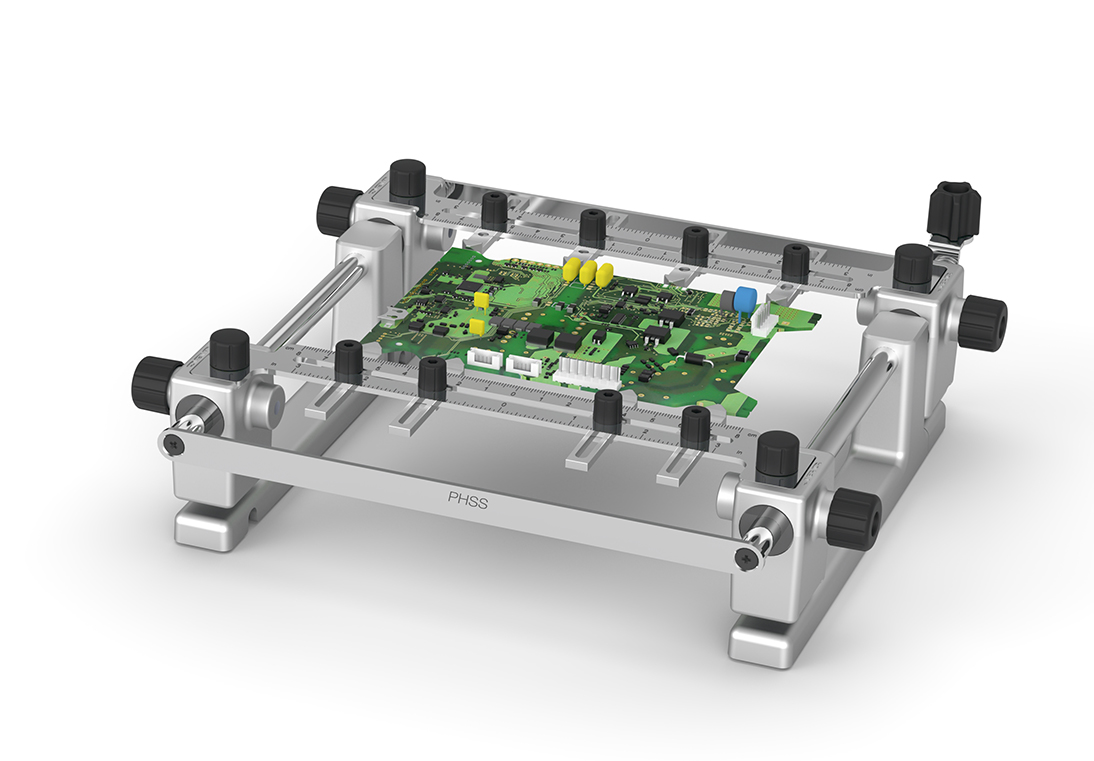 PHS-SA - Support for PCBs up to 13 x 13 cm / 5 x 5