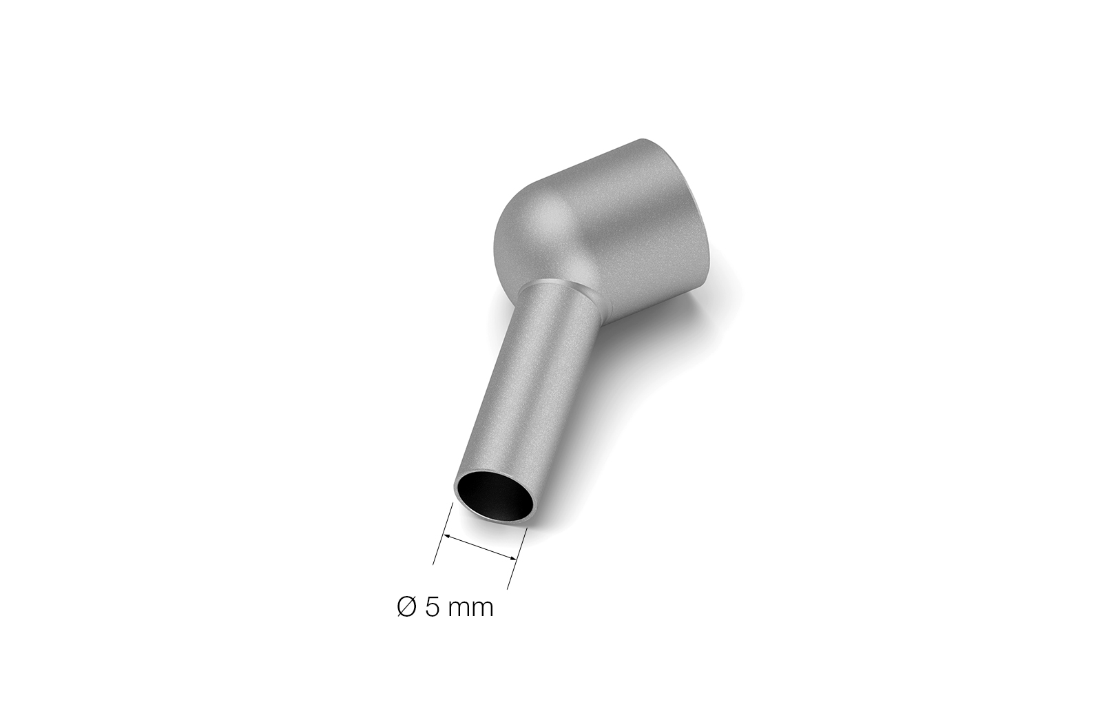 TN9561 - Bent Nozzle Ø5 - 45º for TET Heater